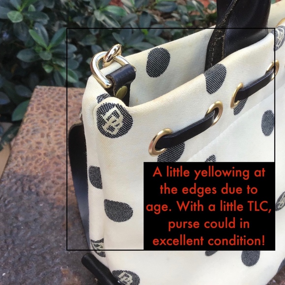 Rare D&B Signature Tassel Tote Canvas & Leather - Picture 7 of 8